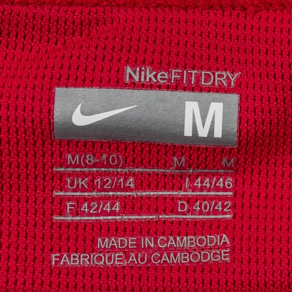 Nike Red Running Tank Top Size M - Picture 4 of 5